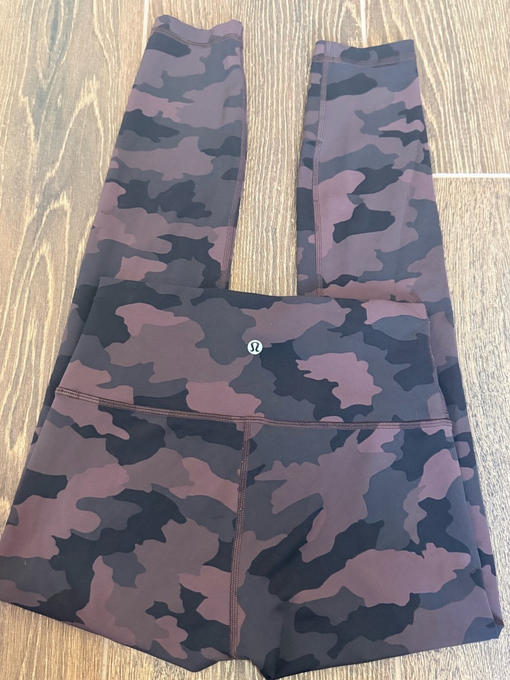Lululemon Wunder Train High-Rise Tight 25" Heritage 365 Camo Brown Earth Multi 6